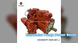 Atualização da bomba hidráulica da escavadeira K5V80DTP