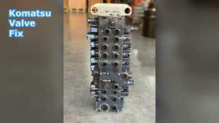 Válvula de controle da escavadeira Komatsu PC50MR 7231816203